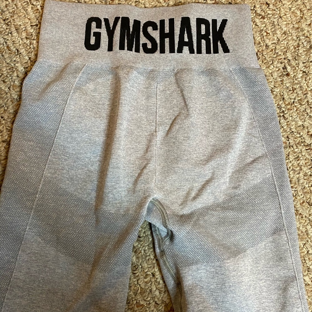 Gymshark High Waisted Flex Shorts Grey